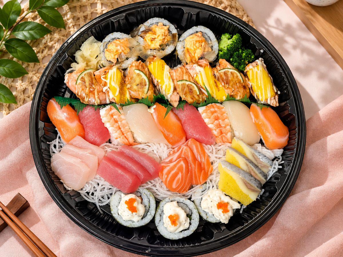 新開幕的龍潭外帶壽司店 多年日料經驗延續創業 薩摩耶店長成熟客焦點