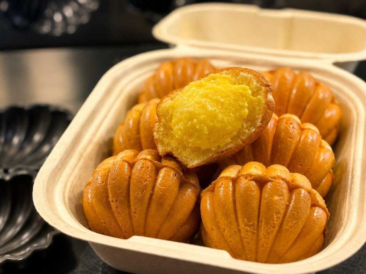 南屯雞蛋糕店從外帶點心變下午茶組合 甜鹹口味搭配茶飲、氣泡飲自由選