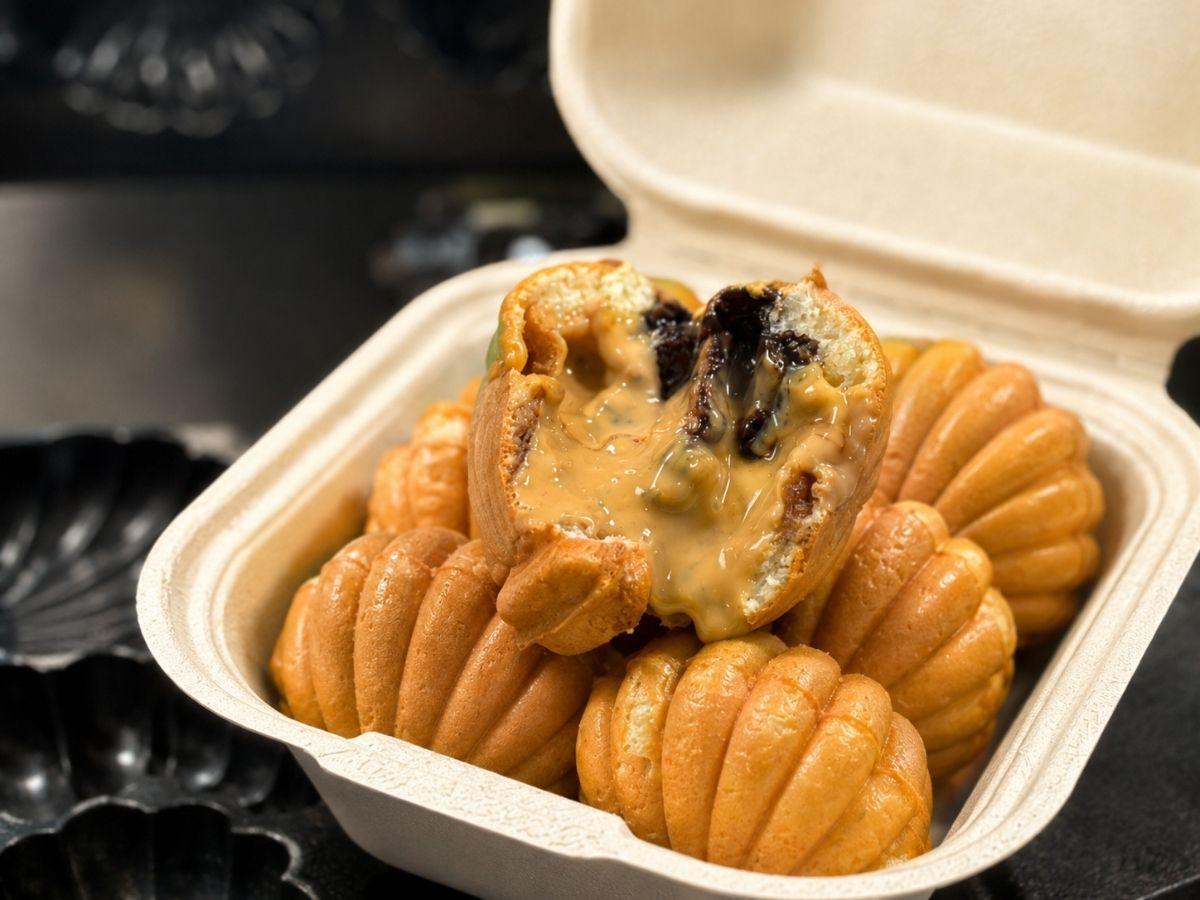 南屯雞蛋糕店從外帶點心變下午茶組合 甜鹹口味搭配茶飲、氣泡飲自由選