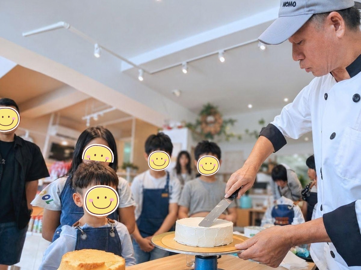 一位父親如何把10年糕點經驗轉成親子體驗課程 打造彰化溪湖專業烘焙教室