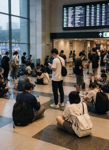 颱風天也擋不住！《Pokémon GO》玩家擠滿北車、高雄中央公園　抓寶人潮掀熱議