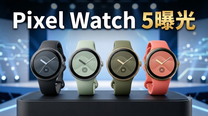 Google Pixel Watch 5官方圖疑提前曝光　新配色、Gemini錶面與發表會亮點一次看