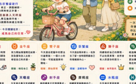 2026年7月19日 明日星座運勢  真正的成長，是把每一次努力，都慢慢變成生活的一部分。