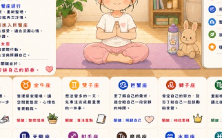 2026年7月13日 明日星座運勢  安排自己的節奏，不用和別人比較，找到適合自己的步調就好