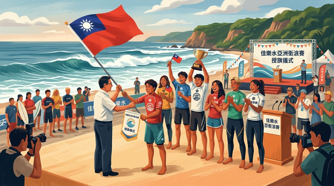 「浪潮屏東 · 連線亞洲」佳樂水衝浪賽圓滿落幕