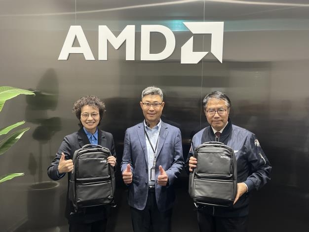 AMD進駐臺南沙崙科學城　臺南市長黃偉哲親訪研發中心揭示臺南AI新時代　帶動南部科技人才培育與創新生態