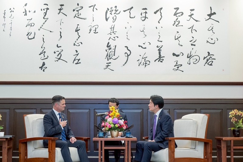 賴清德總統接見美國眾議員訪團　強調深化臺美合作確保國家安全