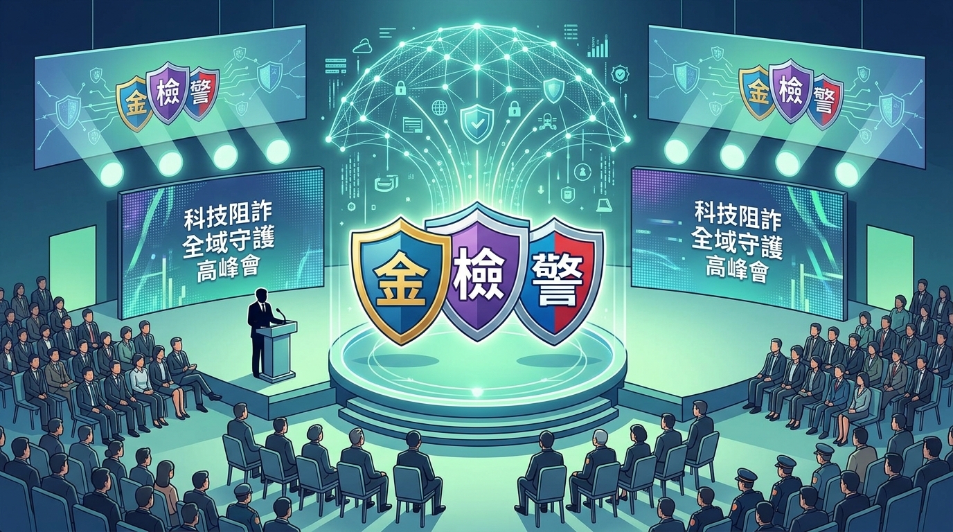 出席「科技阻詐，全域守護高峰會」 卓揆：透過金檢警聯防及公私協力 打造更安全可靠金融交易環境