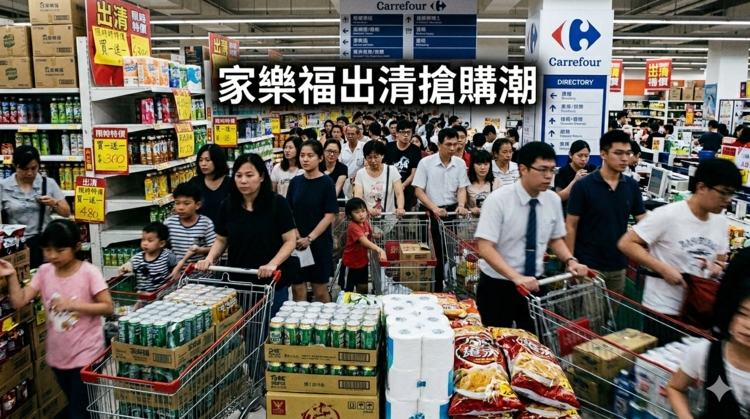 家樂福被收購　統一斥資301億完成接手　賣場商品降價大出清掀全臺搶購潮