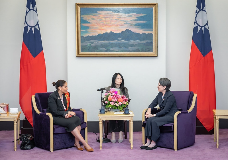 蕭美琴副總統接見法國國民議會訪團　盼持續深化臺法各領域合作及夥伴關係並拓展AI交流