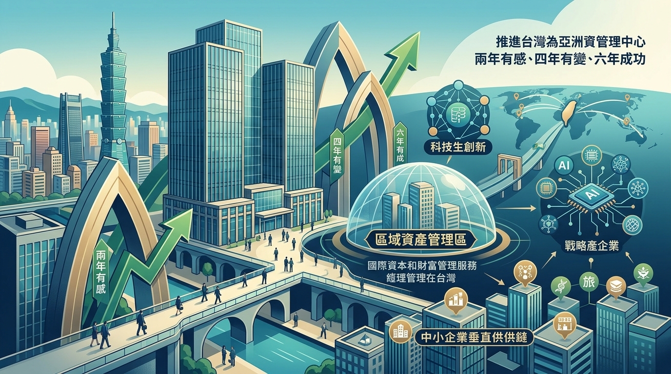 出席金融競爭力論壇 卓揆：全力推動亞洲資產管理中心 強化臺灣國際金融競爭力