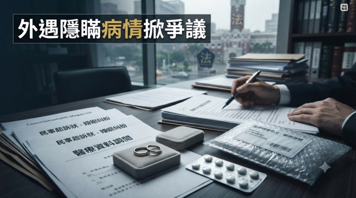 人妻揭丈夫外遇寄HIV藥物給20歲小三掀爭議　律師：重點在隱瞞病情與法律風險