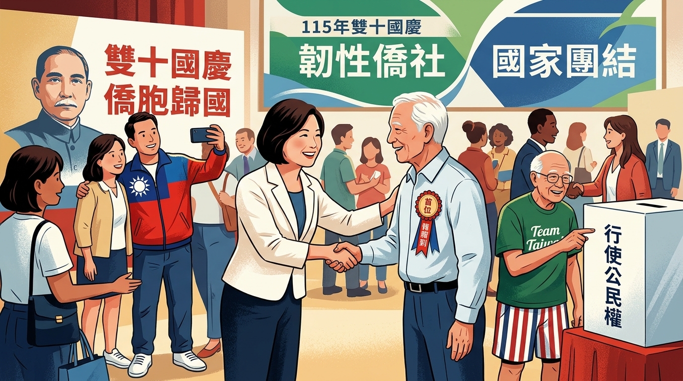 雙十國慶僑胞報到熱烈 澳洲僑胞連莊頭香 僑委會推花東旅遊加碼補助