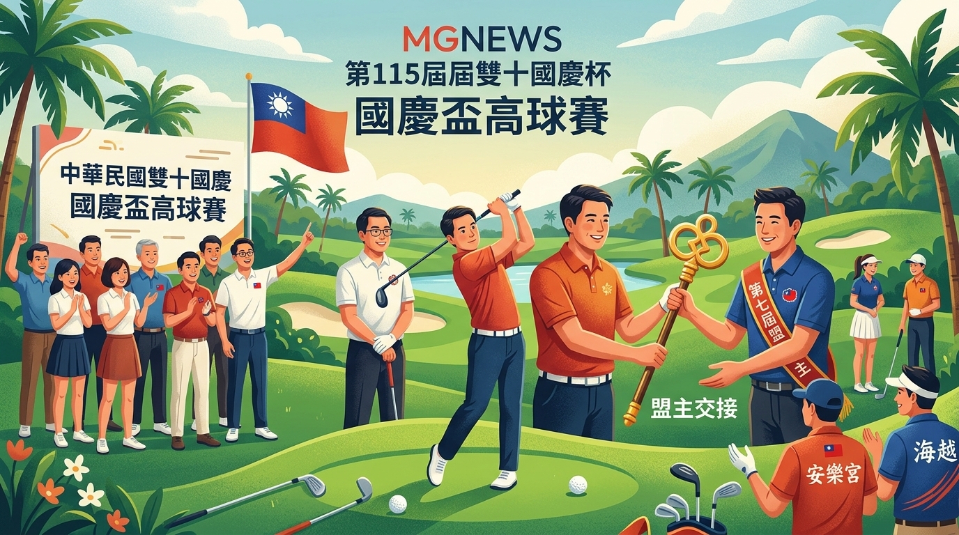 越南臺商高球友齊聚同奈　國慶盃賽事結合季賽暨盟主交接