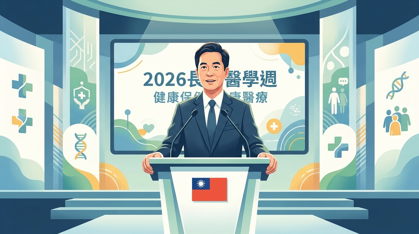 總統出席2026長庚醫學週開幕　盼增進國人健康、健保永續　持續打造健康台灣
