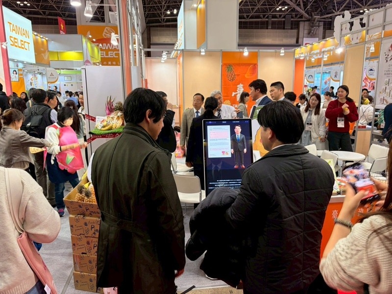 臺南市長黃偉哲率隊進軍東京國際食品展　臺南導入AI分身市長多語行銷助攻農產國際拓銷商機