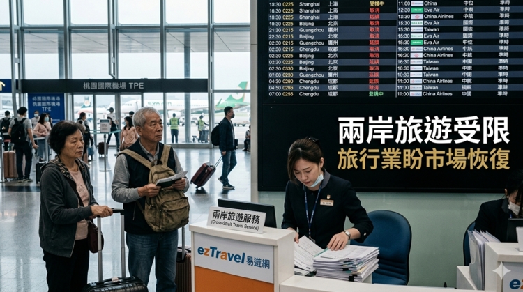 李豫伯教授：兩岸旅遊政策受限衝擊旅行業　業者盼鬆綁讓市場恢復正常發展