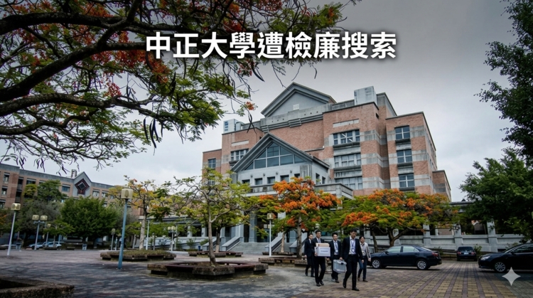 中正大學出事了！犯罪防治所遭檢廉搜索　8師生被帶回疑涉工時造假黑幕曝光