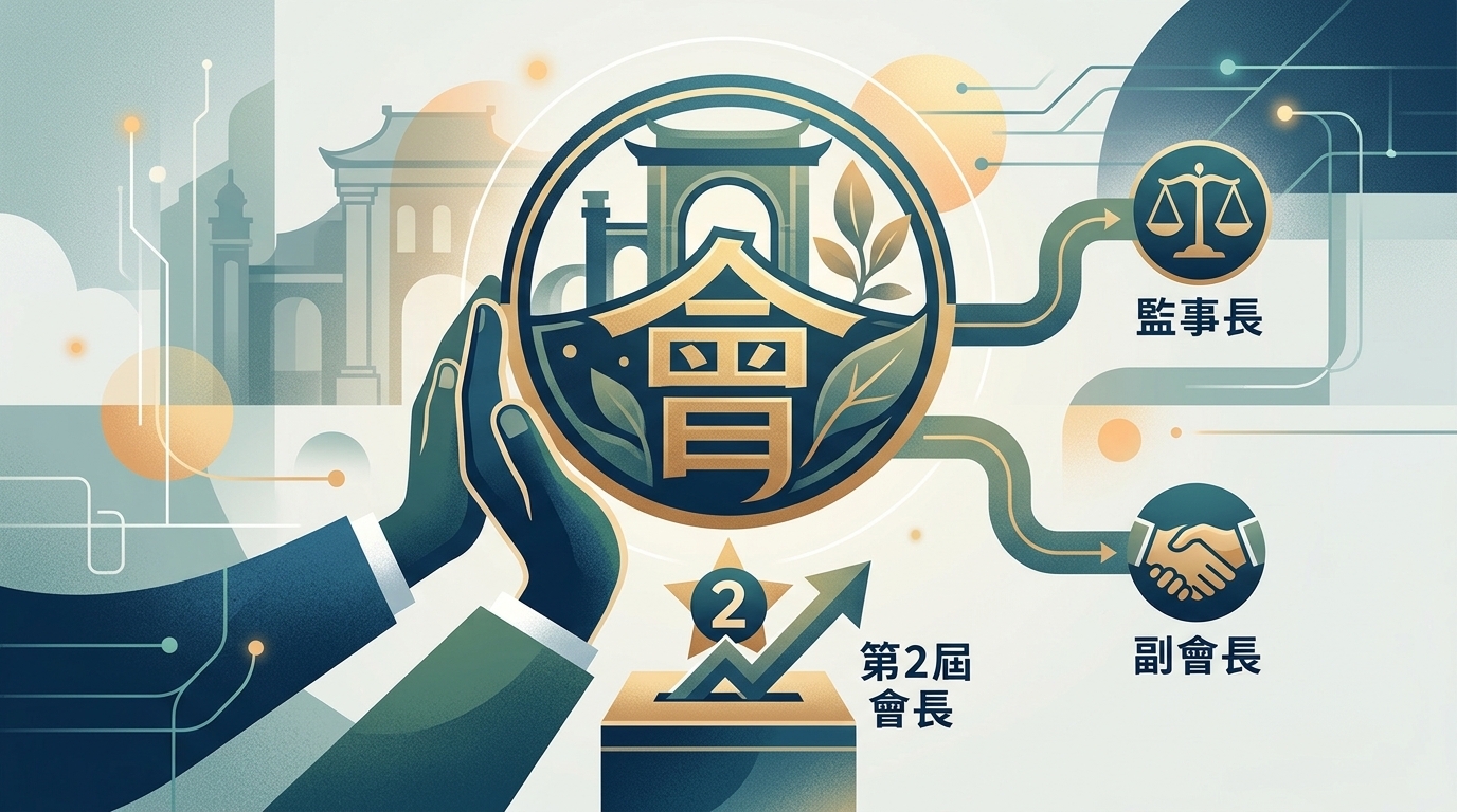 寧平商會理監事選舉　劉俊麟連任第2屆會長