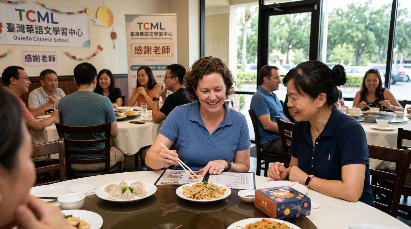 TCML佛州奧維多中文學校慶中秋與教師節 學員展現華語成果