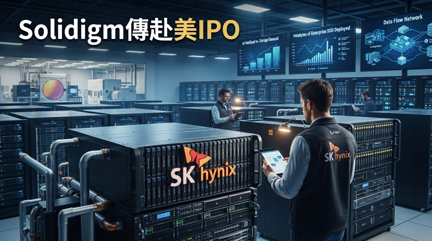 Solidigm傳最快2027年赴美IPO 估值上看1500億美元