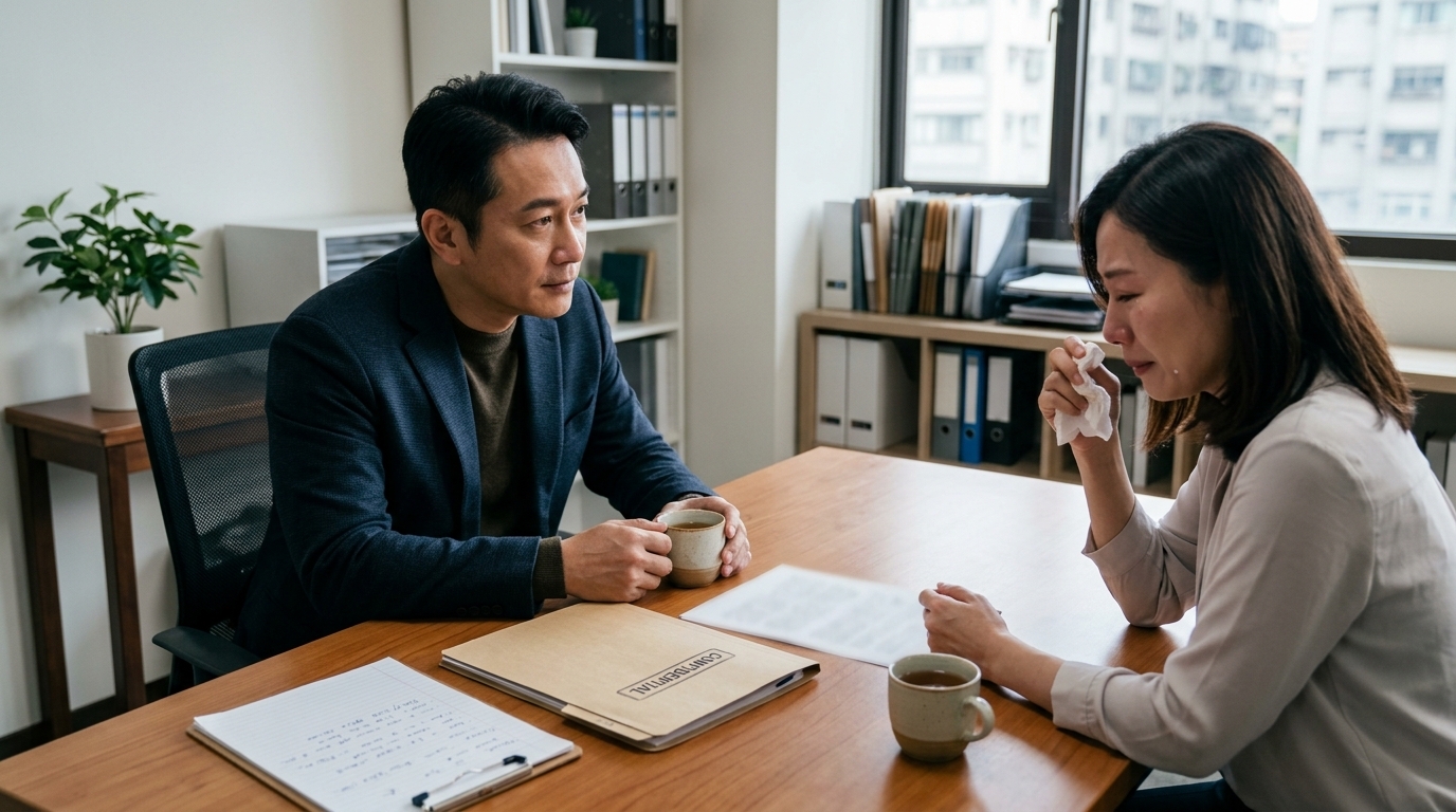 真相大白後更痛？私家偵探除了查案　更要懂得如何承接委託人情緒