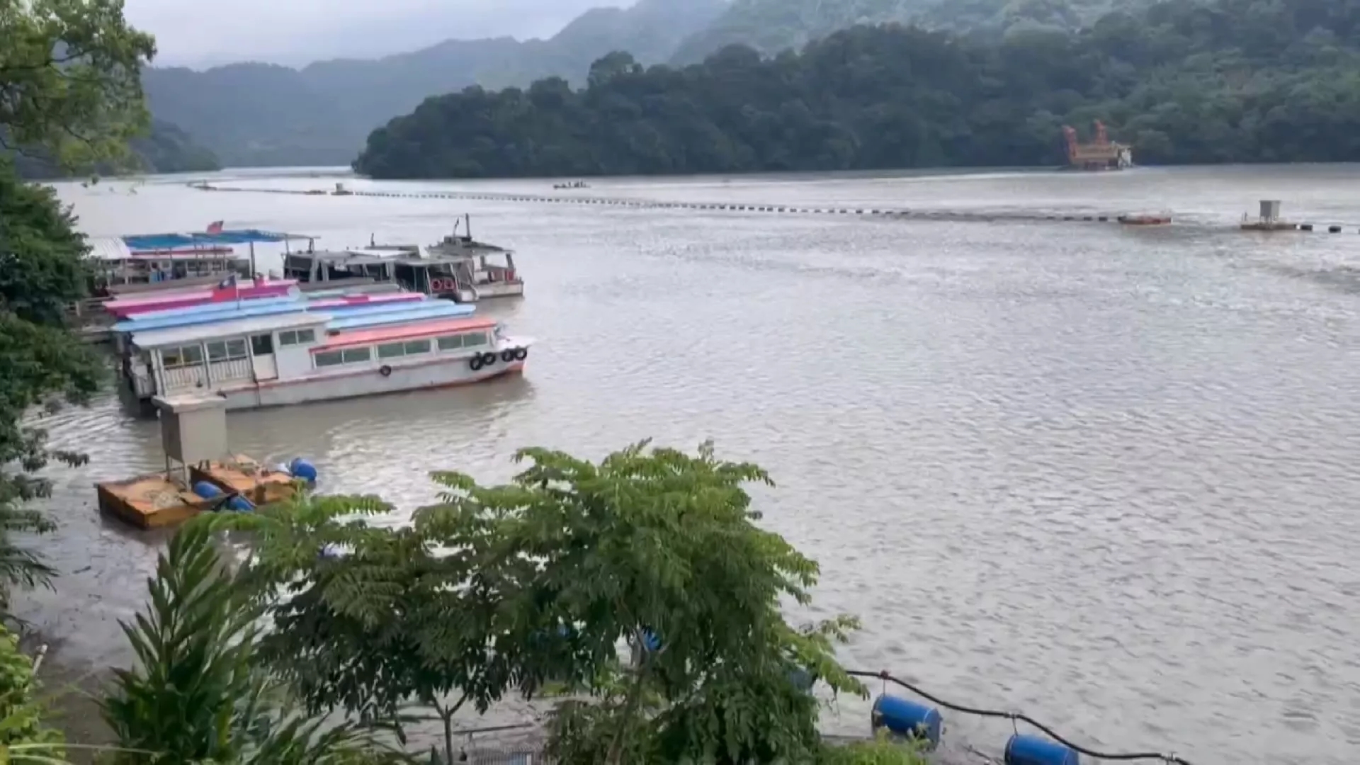 巴威降363毫米雨量 石門水庫進帳2億噸近滿水位
