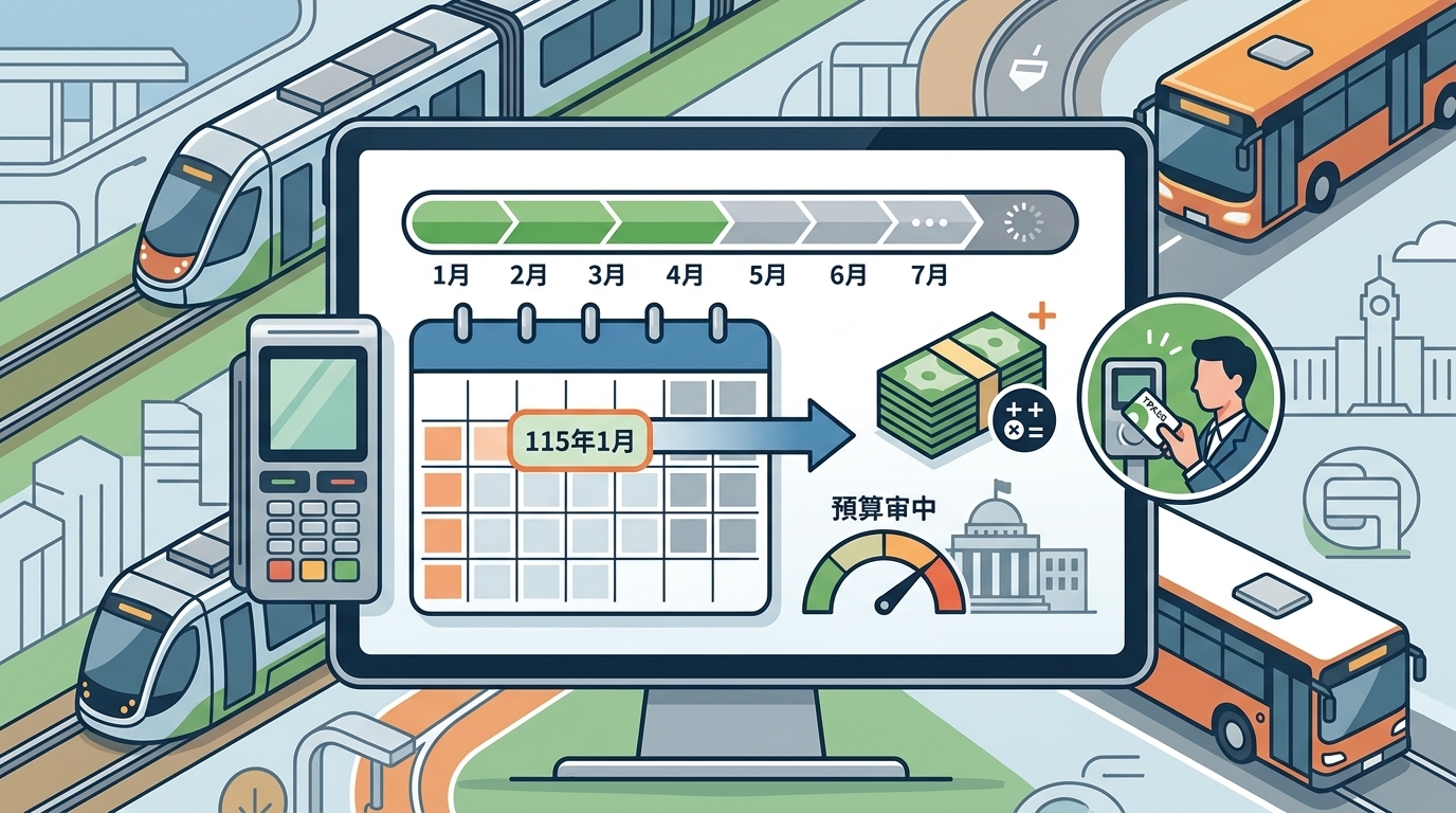 115年度TPASS 2.0回饋金領取期程說明