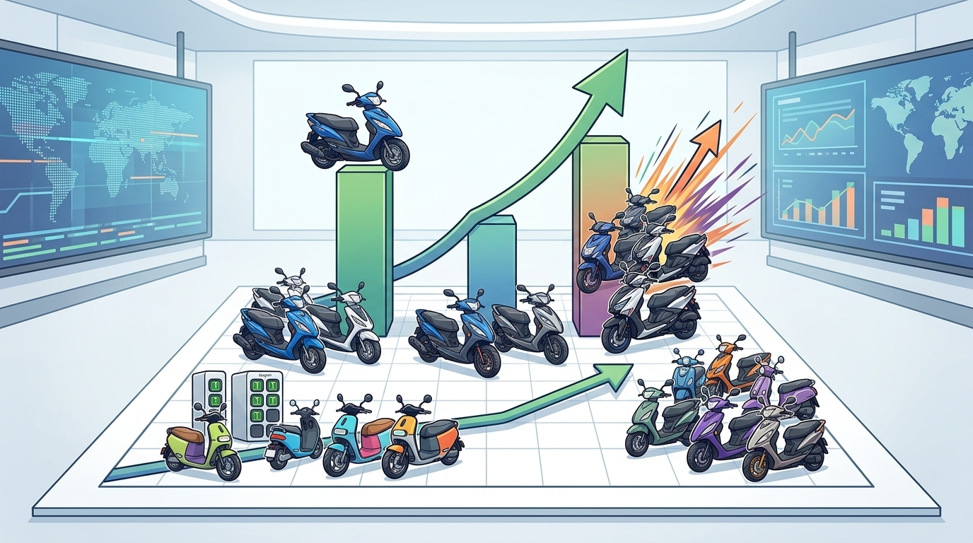 2026年1月臺灣機車交車量出爐：總掛牌數57870輛，三陽SYM市占率達43%，Yamaha勁戰銷量爆發，Gogoro電動車維持穩定表現