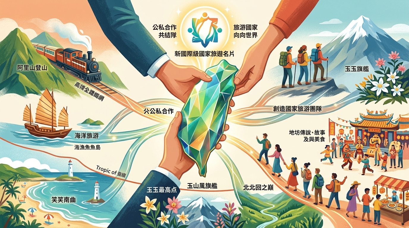 台灣觀光研訓院揭牌 卓揆盼公私攜手共組臺灣國家觀光隊 打造國際級觀光新名片