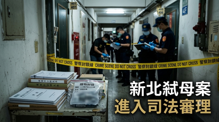 新北市逆子涉對高齡母下藥性侵致死案曝光　檢方依藥劑加重強制性交致死罪起訴