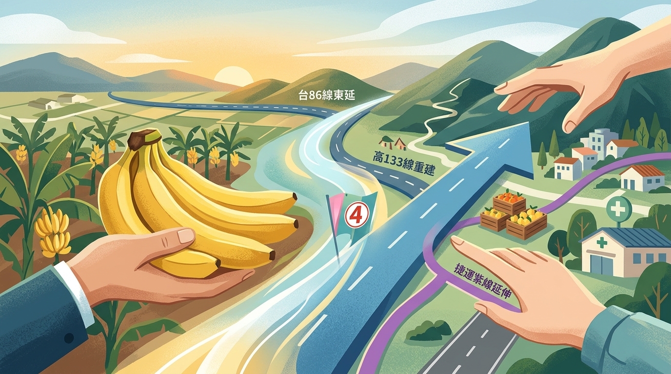 賴瑞隆旗山成立後援會 拋「東高雄大願景」與香蕉議題交鋒
