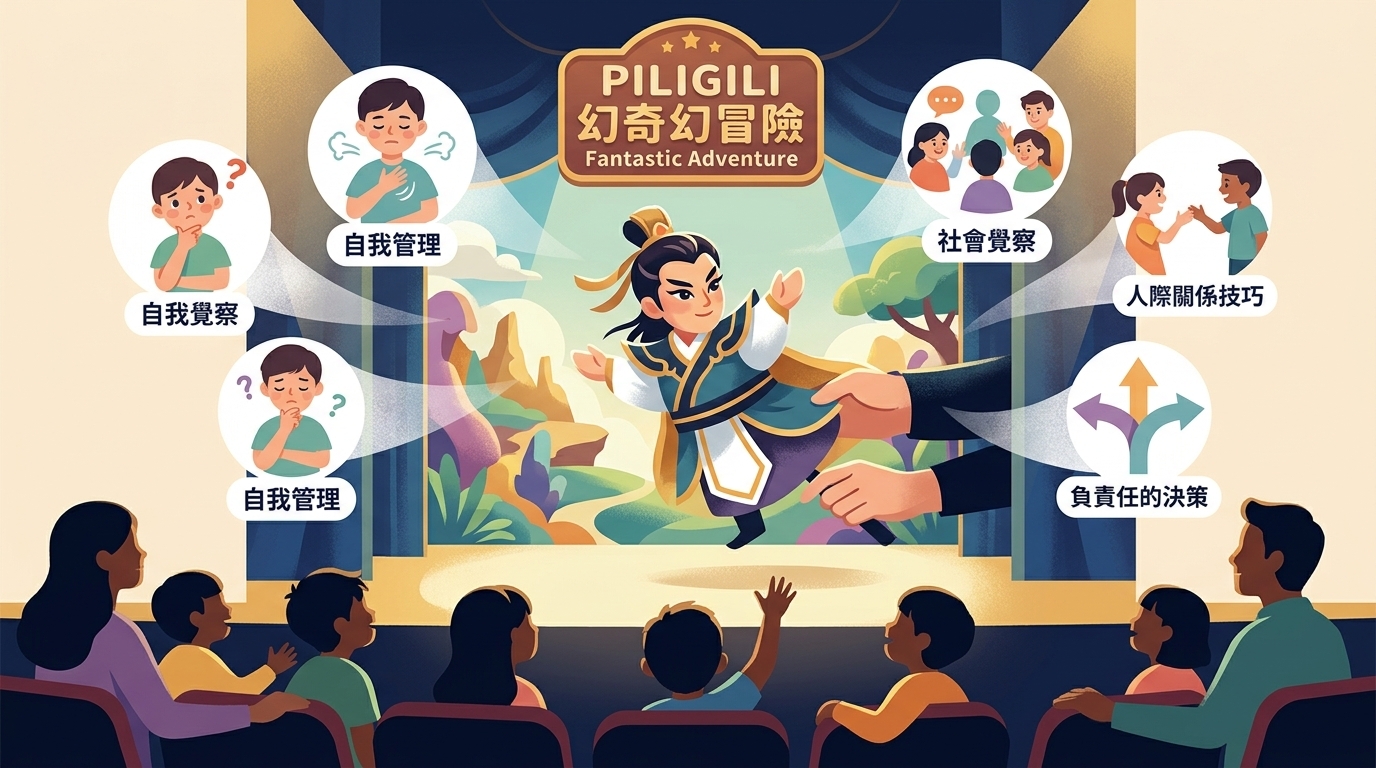 雲林縣府攜手霹靂　用布袋戲打造給孩子的情緒教育課