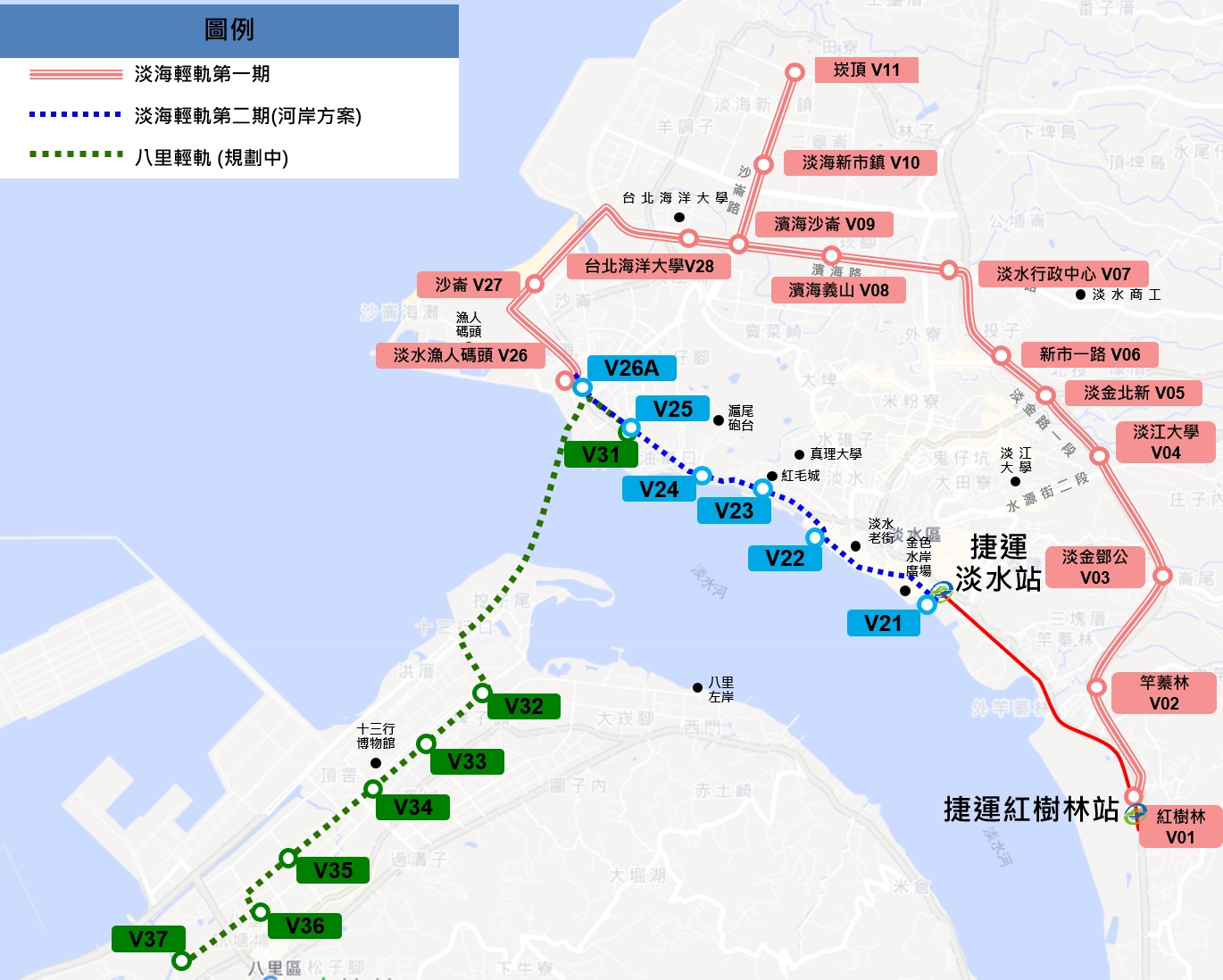 淡水交通迎來新里程！淡海輕軌二期獲內政部都委會核定過關　3.32公里新線帶動觀光與城市發展