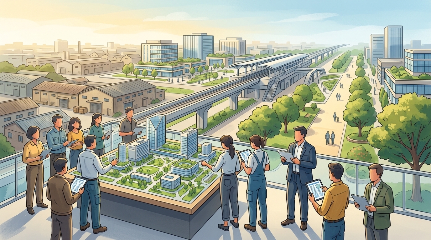 臺南永康車站北側產業專用區市地重劃最新公告出爐！土地改良物拆遷補償清冊11月28日起查閱，115年1月開始撥款，優化居住環境