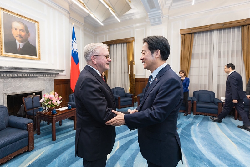 賴清德總統接見歐洲議會訪團　籲臺歐團結捍衛自由民主價值　深化合作共創穩定繁榮