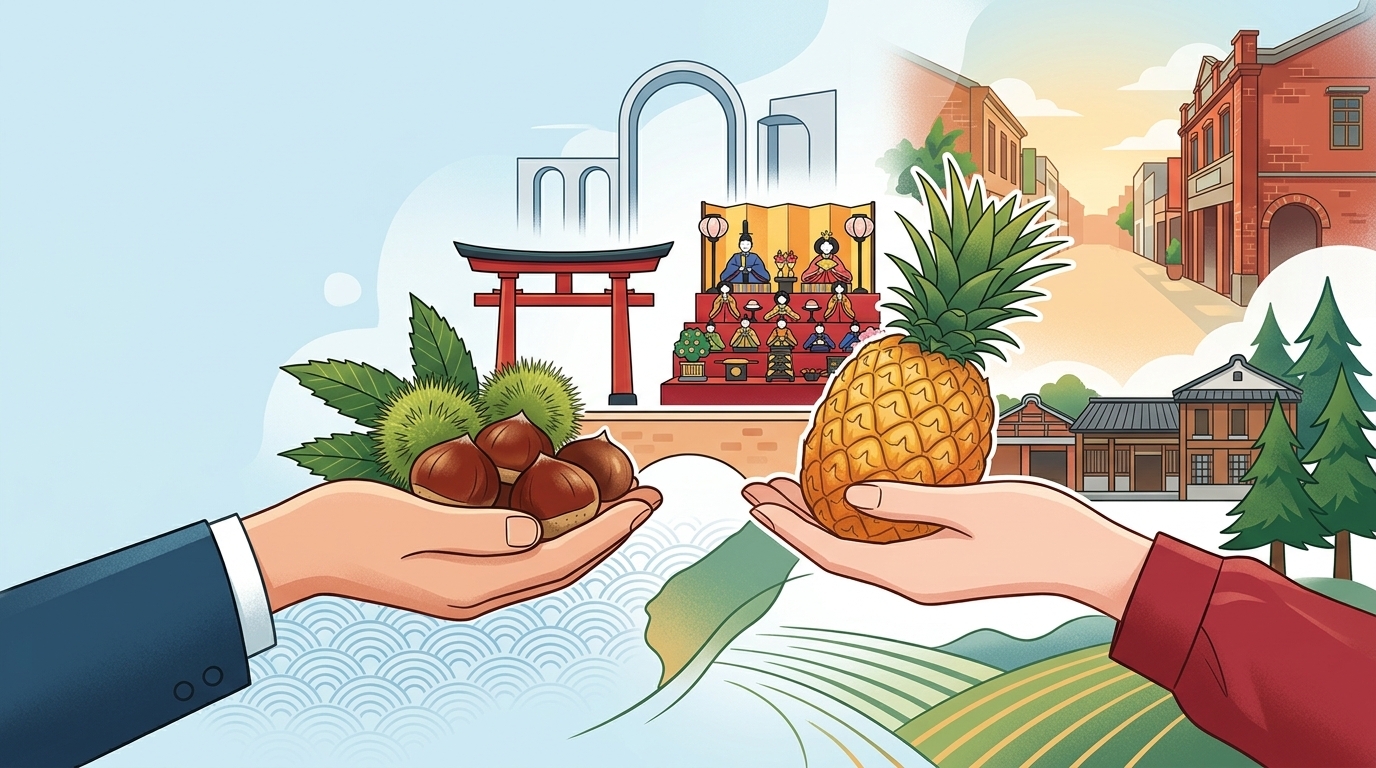 日本笠間台灣辦事處參訪屏東潮州 盼藉農產與觀光深化台日交流