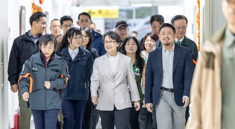 蕭美琴副總統肯定移工看護長照貢獻　出席外籍看護移工防災士培訓　深化全社會防衛韌性