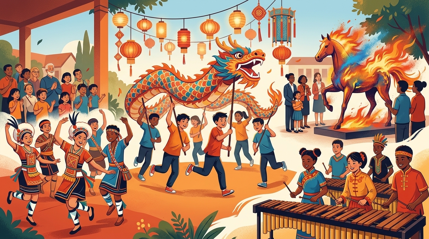 Pretoria Chinese School Showcases Artistic Achievement and Celebrates Chinese Heritage