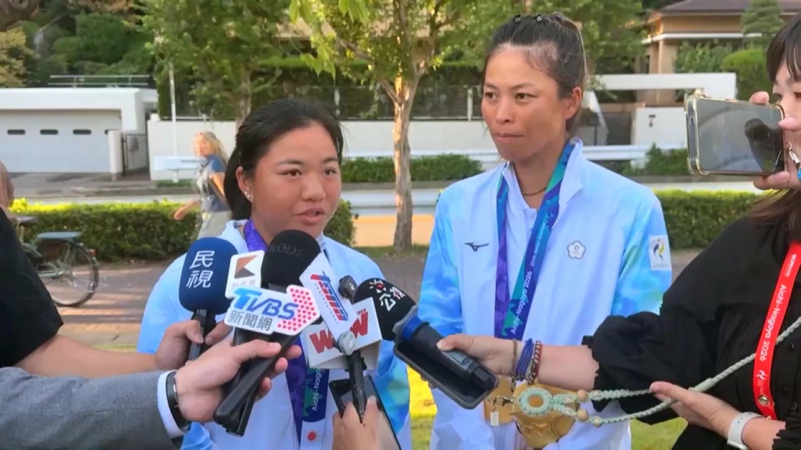 亞運網球女雙台灣內戰 賽後詹皓晴、謝淑薇零互動