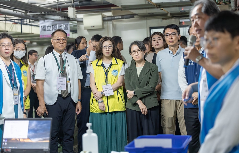 蕭美琴副總統視導南投城鎮韌性演練　實地了解韌性醫療與重要民生物資整備機制