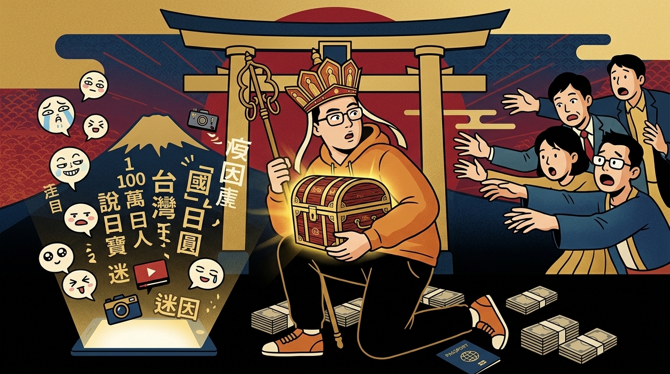 YTR砸百萬日幣買「國寶GV」紅到日本！受封台灣唐三藏