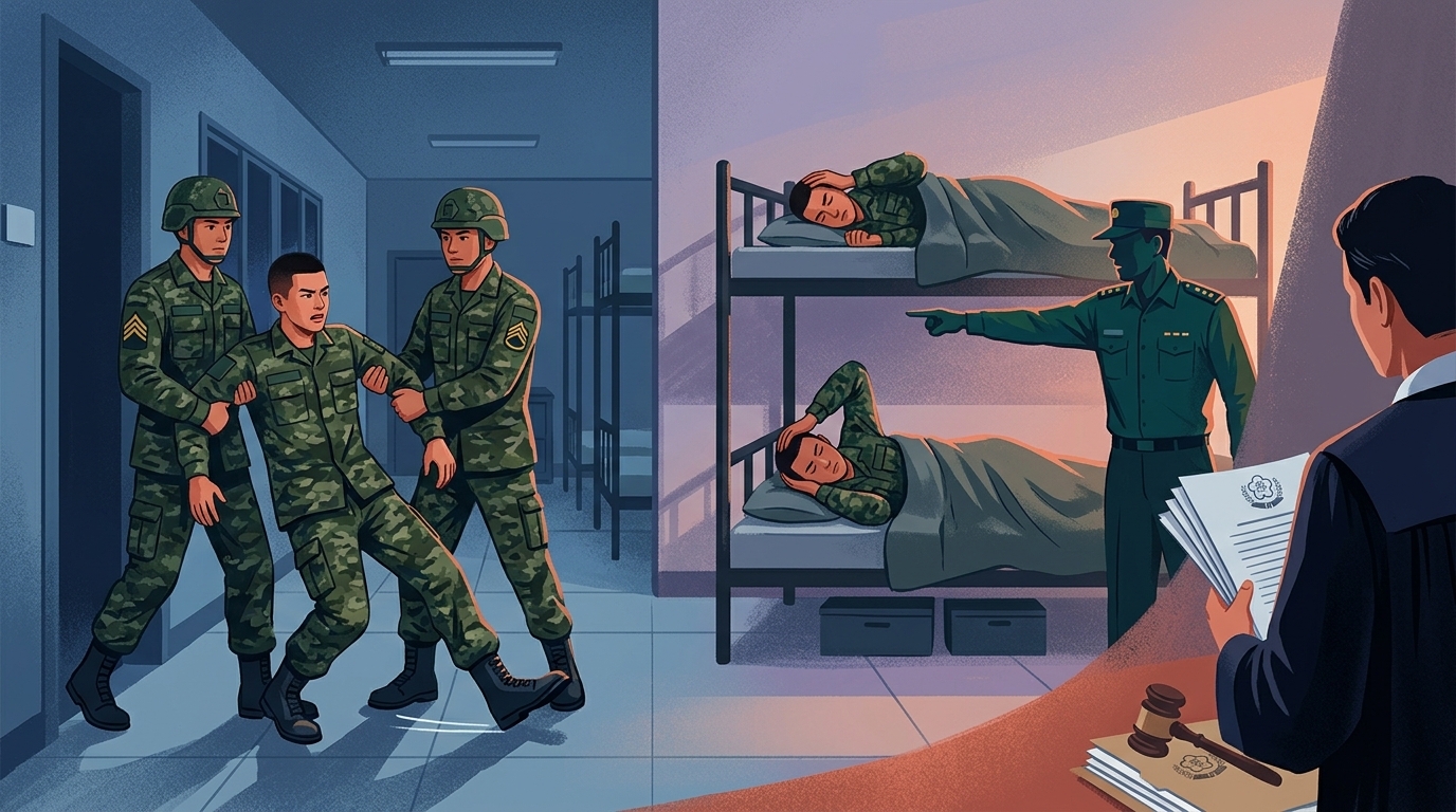 成功嶺新兵抗命！熄燈不睡「被抬回房」又賴床　檢方依違抗命令起訴