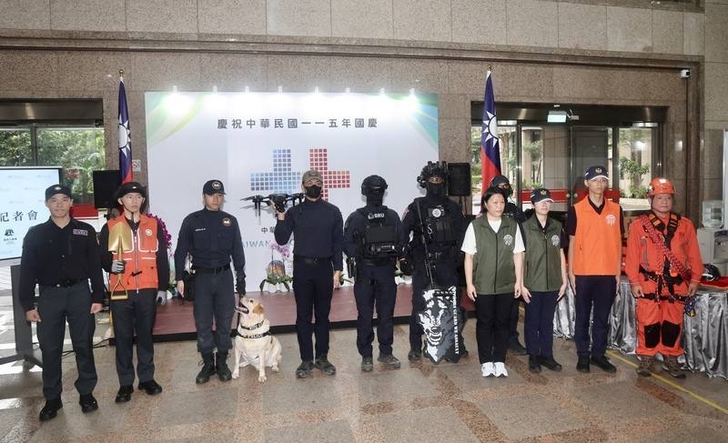 2500防災士登國慶大會　內政部組5大梯隊遊行展演