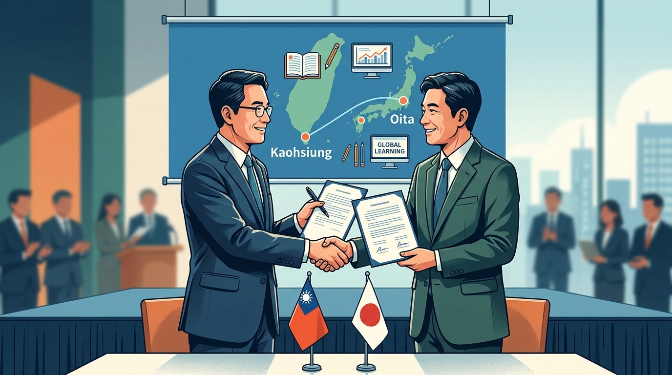 高雄與日本大分簽教育MOU　深化交流拓展國際教育