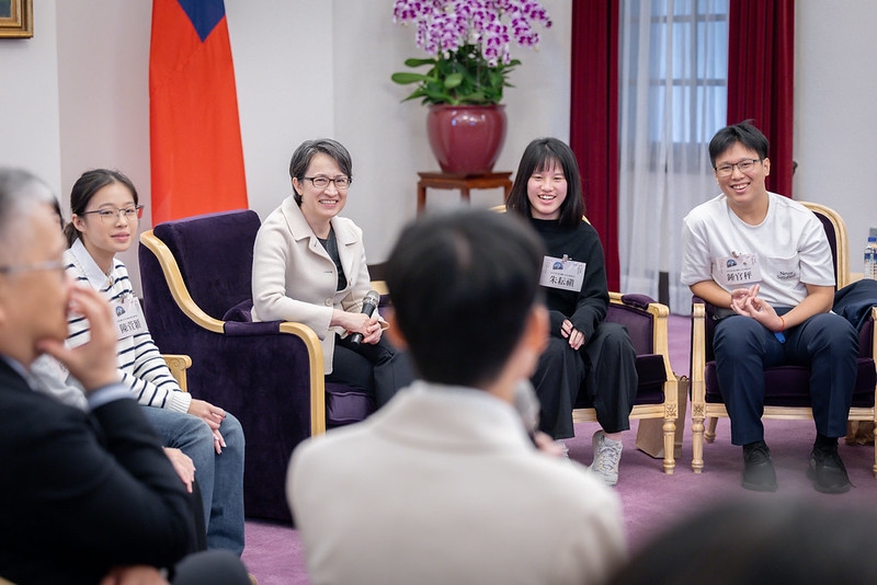 蕭美琴副總統肯定圓夢青年赴美交流　展現文化自信、強化臺灣與世界連結
