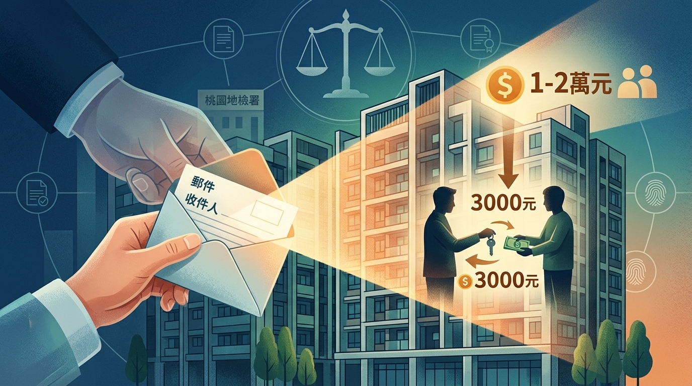 郵件一個名字露餡！社宅月租3000元轉手出租出事了