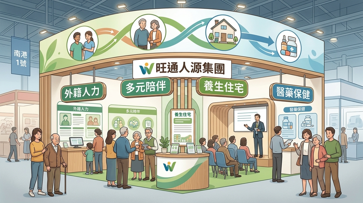 萬通人力集團參展2026台北國際照顧博覽會 四大事業打造一站式照護平台