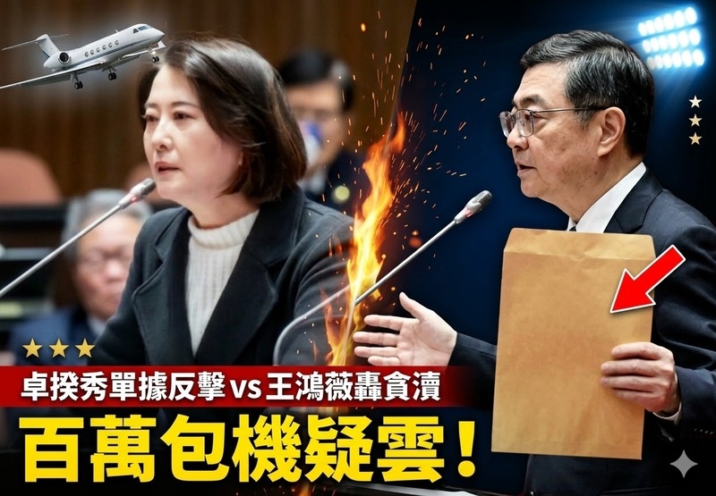 行政院長卓榮泰自費包機赴日看WBC經典賽 牛皮紙袋單據揭露百萬費用引藍委王鴻薇立院質疑  十分鐘激戰曝光