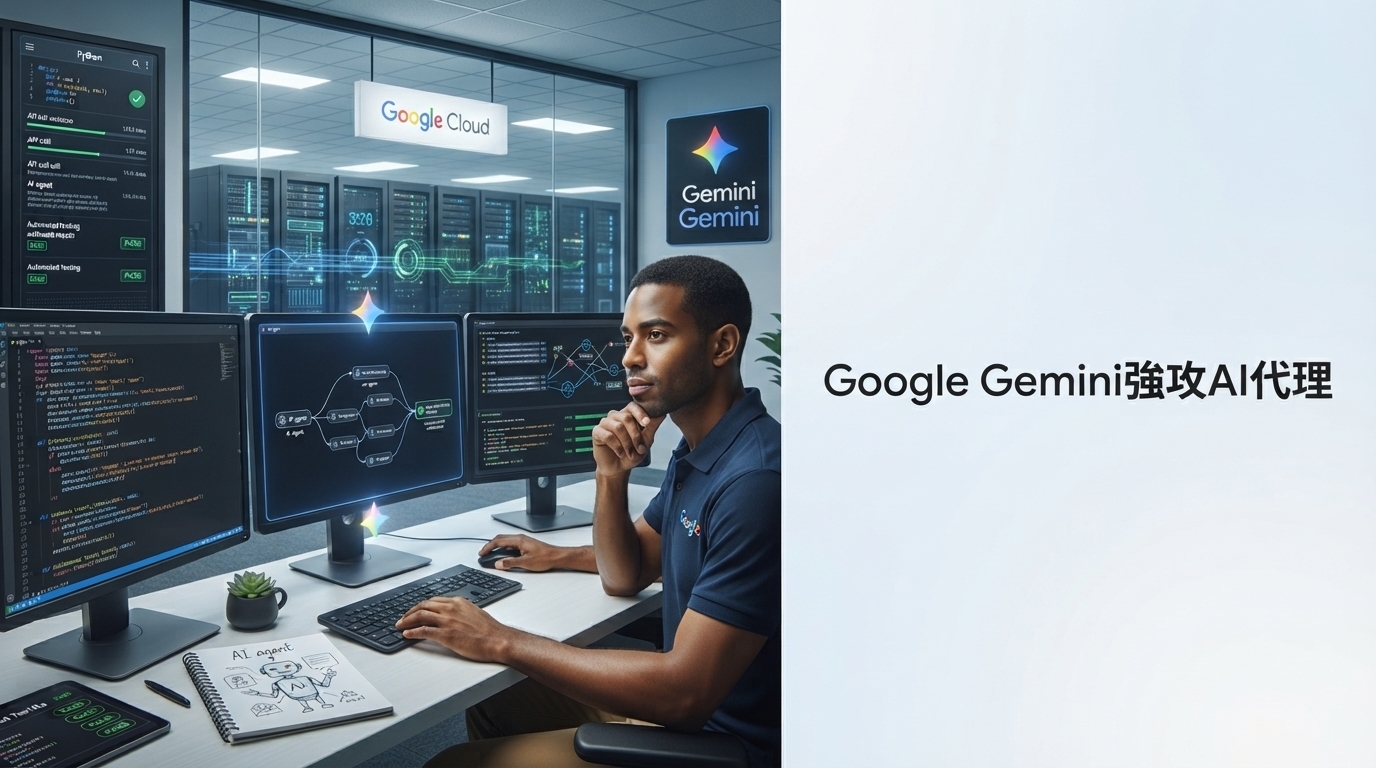Google AI模型再拚代理式程式設計：Gemini Flash升級引爆AI開發競爭